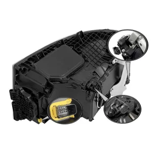 Scania 7 Next Gen Phare Droit Full LED (Réglage Électrique, Avec Module de Commande)