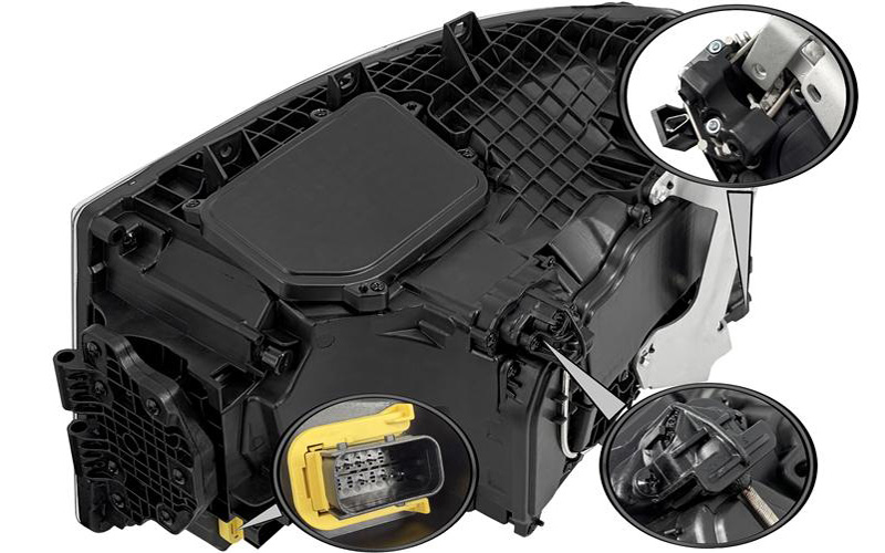 Scania 7 Next Gen Phare Droit Full LED (Réglage Électrique, Avec Module de Commande)