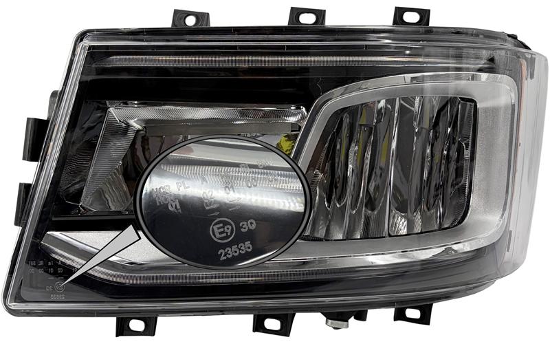 Scania 7 Next Gen Headlamp LH Full LED (Electrically Adjustable, With Control Module)
