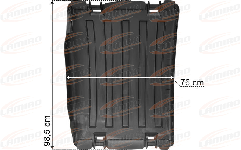 Scania Series R / S (2017-) Rear Mudguard Upper Part (Medium)