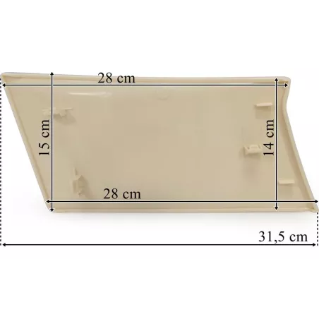 Scania Series R / S Linke Mittlere Abdeckung Für Oberer Kühlergitter Kühlergrill
