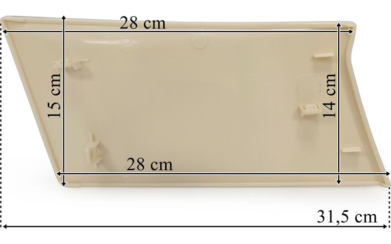 Scania Series R / S Upper Grille Lower Middle Left Cap