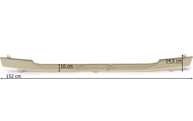Scania Series R / S Lower Grille Upper Middle Trim