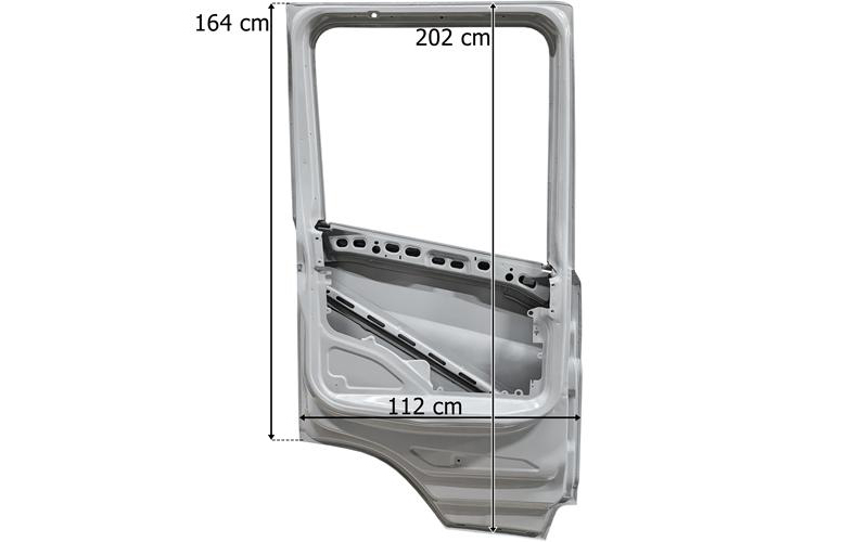 Scania 7 R (2017-) Next Gen Drzwi Lewe (średnie, z Grubej Stali)