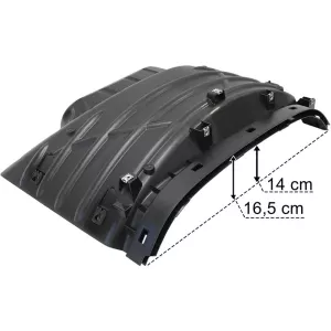 Scania Series R / S Garde-boue / Aile Cabine Supérieur Droit Low Deck