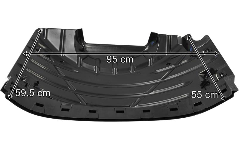 Scania Series R / S LH Upper Undercab Mudguard Low Deck
