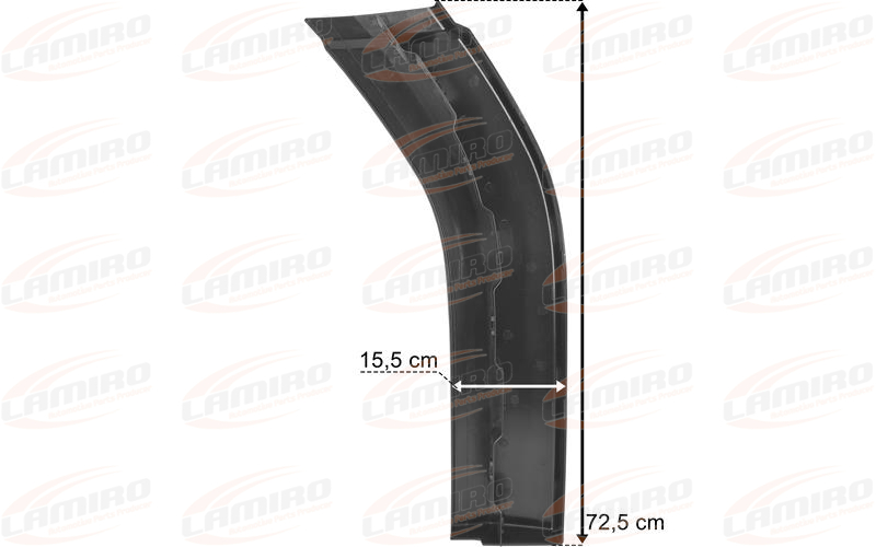 Scania Series R / S RH Rear Mudguard Trim