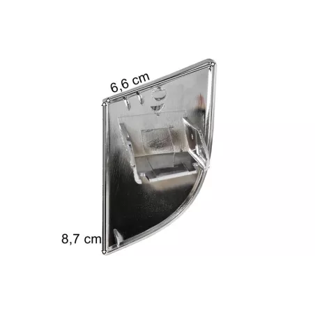 Scania Series S / R (2017-) Couvercle Chromé Droite de Pare-chocs Pour Feu Antibrouillard