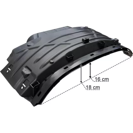 Scania Series S / R (2017-) LH Upper Undercab Mudguard