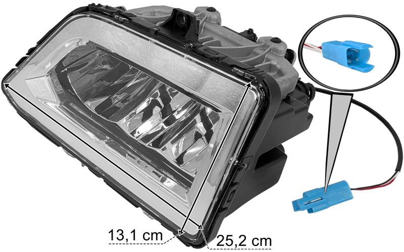 Scania 7 R / S Next Gen Halogen Dachowy Lewy (LED)