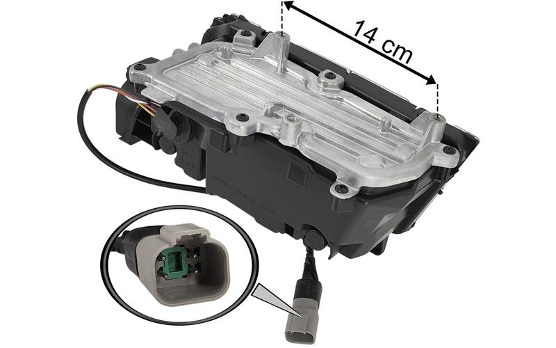 Scania 7 R / S Next Gen Halogen LED Zderzaka Prawy