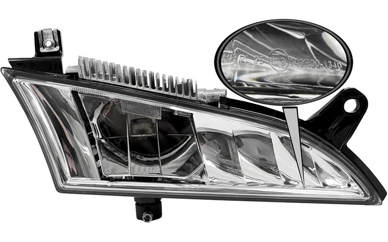 Scania 7 P / G Next Gen Kühlergrill Fernlicht Rechts