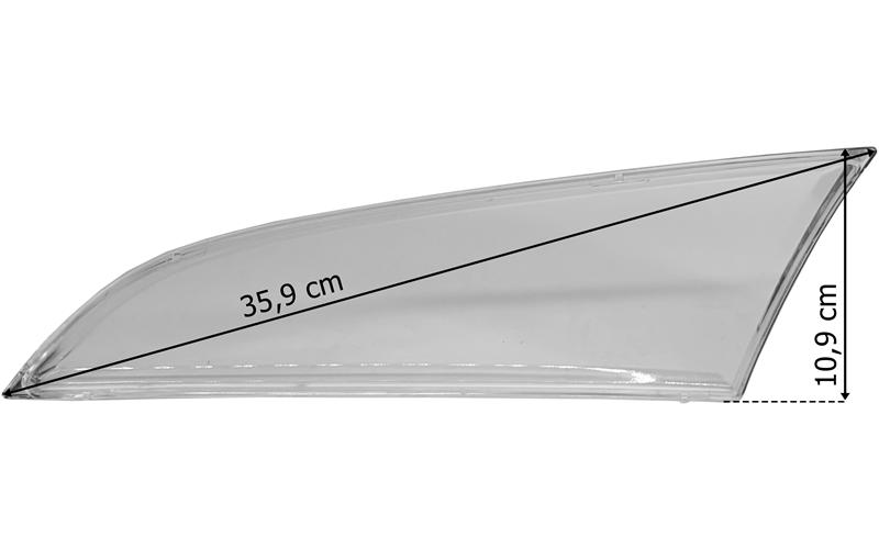 Scania 7 R / S Lange-Range Nebelscheinwerfer Glas Für Kühlergrill Rechts