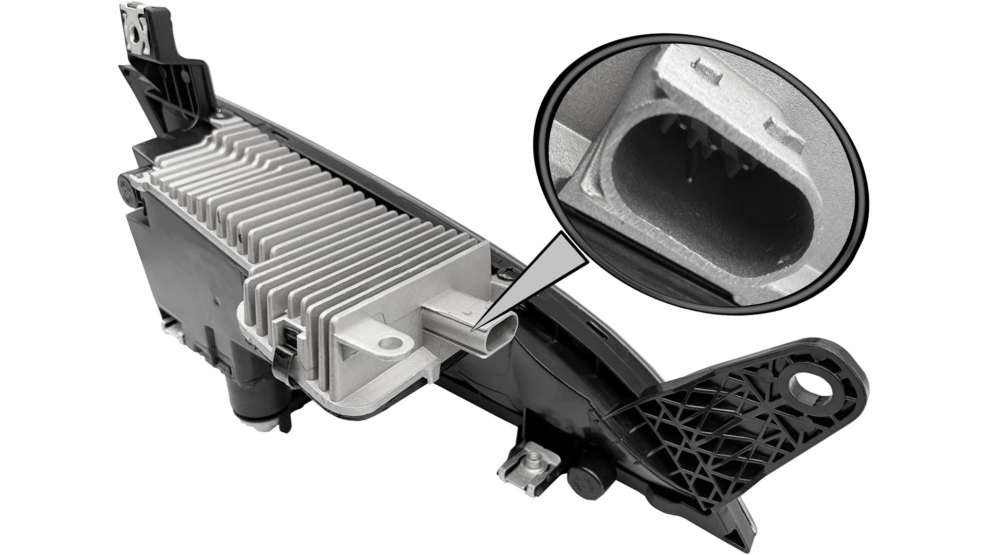 Scania 7 R / S Halogen Dalekosiężny Atrapy Lewy
