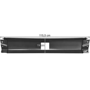 Scania Series 5 / 6 Metal Bumper Center With Holes For Tow Bar