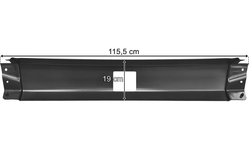 Scania Series 5 / 6 Metal Bumper Center With Holes For Tow Bar