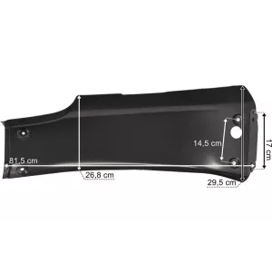 Scania Series 5 / 6 Metal Bumper RH