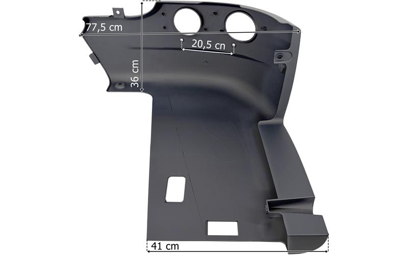 Scania Series 6 (2010-2017) Low Bumper Right Part