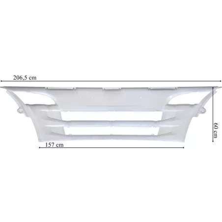 Scania P 2010- Kühlergitter Kühlergrill Unterer