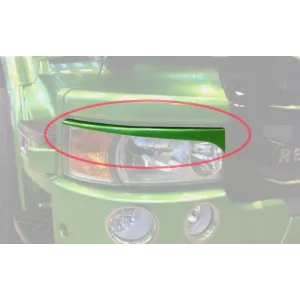 Scania (2010-) Pestañas / Cejas Faro Delantero Izq / Dch (Conjunto Tuning)