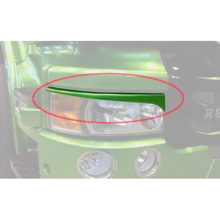 Scania (2010-) Pestañas / Cejas Faro Delantero Izq / Dch (Conjunto Tuning)