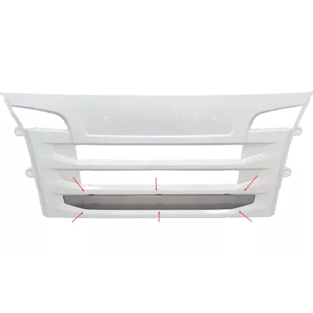 Scania R 2010- Unteres Gitter Für Oberer Kühlergrill