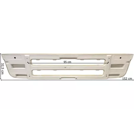 Scania Series 6 (2010-2017) Unterer Kühlergitter Kühlergrill (Schmaler Abstand)