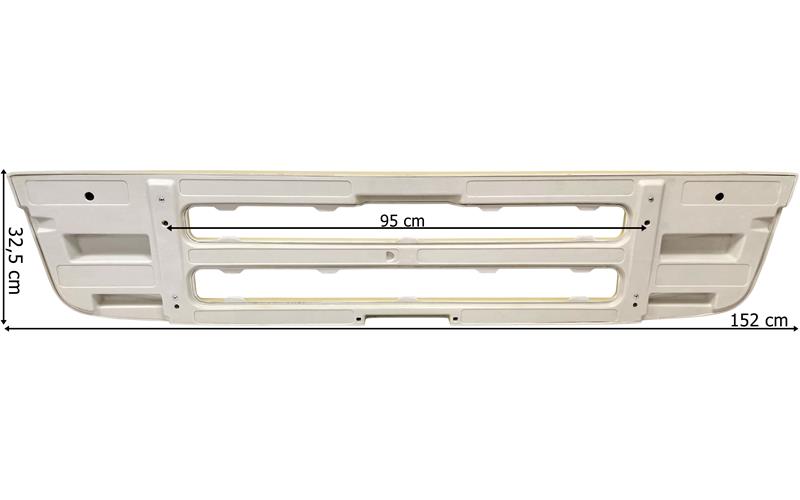 Scania Series 6 (2010-2017) Unterer Kühlergitter Kühlergrill (Schmaler Abstand)
