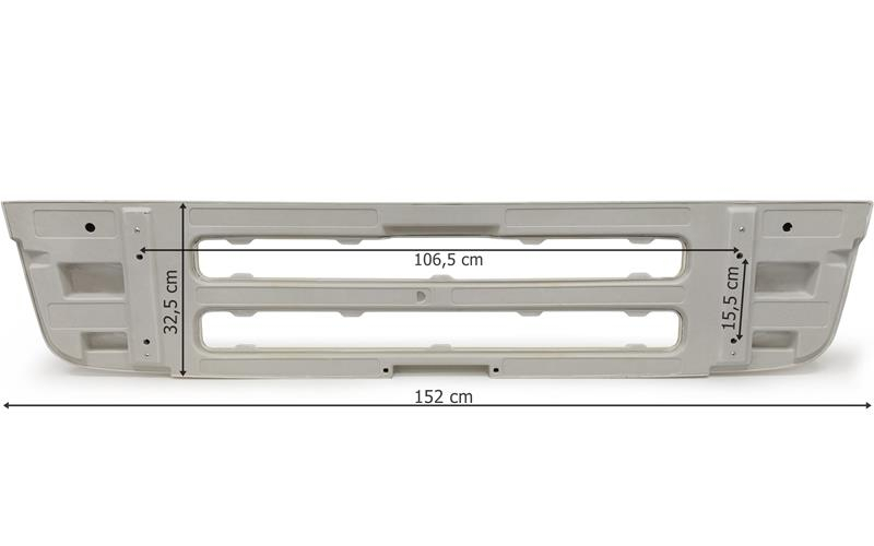 Scania Series 6 (2010-2017) Calandre / Grille Inférieure (Espacement Large)