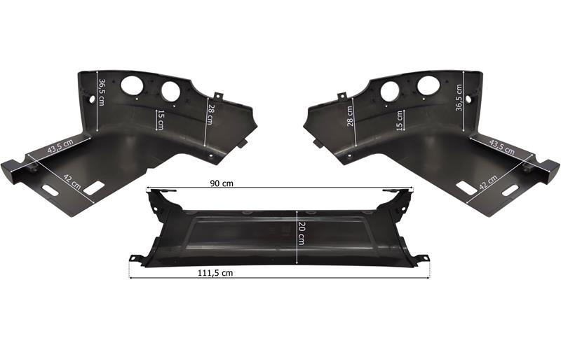 Scania R (2010-) Paragolpes Bajo (Completo)