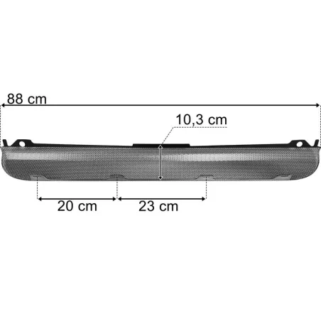 Scania Series 6 (2010-2017) Low Bumper Grille