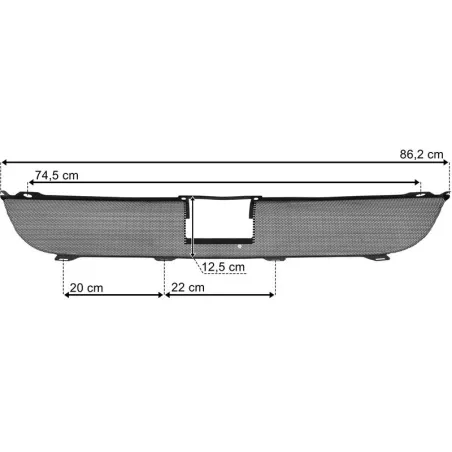 Scania Series 6 (2010-2017) High Bumper Mesh With Opening