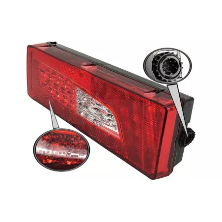 Scania 6 / 7 P / G / R / S Lampa Zespolona Lewa (LED)