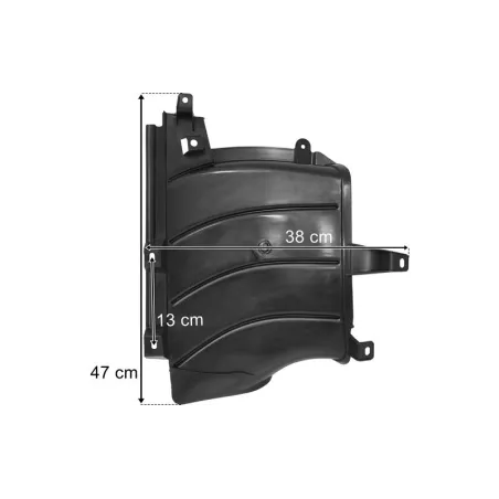 Scania Series R Inner Corner LH (Grilled)