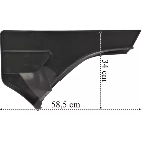 Scania Seria 4 CR Nakładka Nadkola Część Tylna Lewa