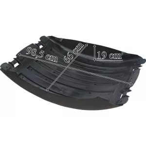 Scania Series 4 / 5 / 6 / 7 S / R Deep Rear Mudguard Upper Part