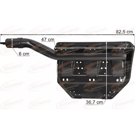 Scania Series 4 / 5 Rear Mudguard Bracket Rear Part LH