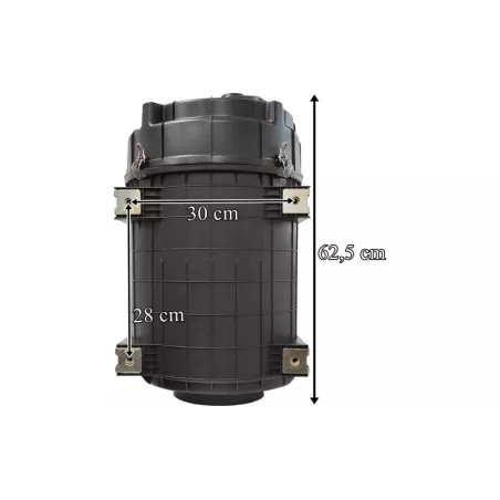Scania Boîtier du Filtre à Air Haut (Ensamble)
