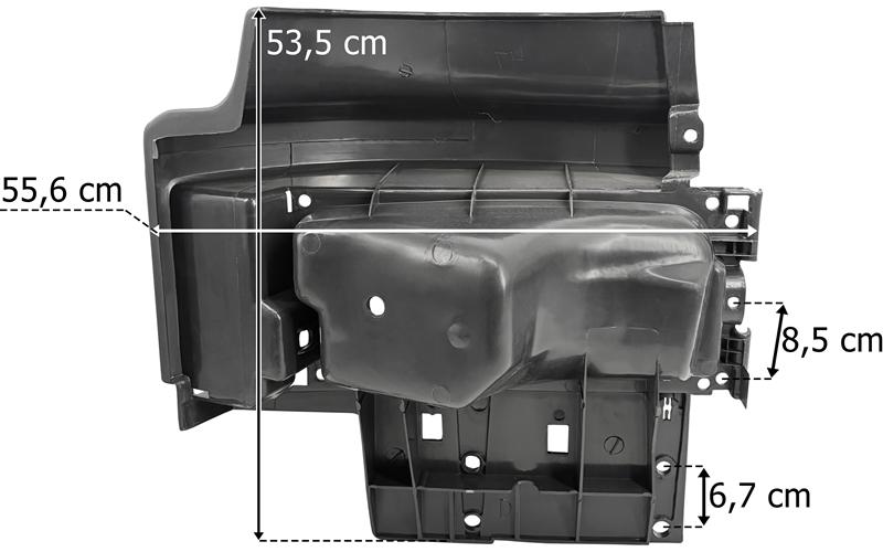 Scania CR 4 ОБОДОК ФАРЫ ЛЕВЫЙ