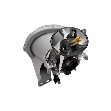 Scania Series R RH Outer Fog Lamp