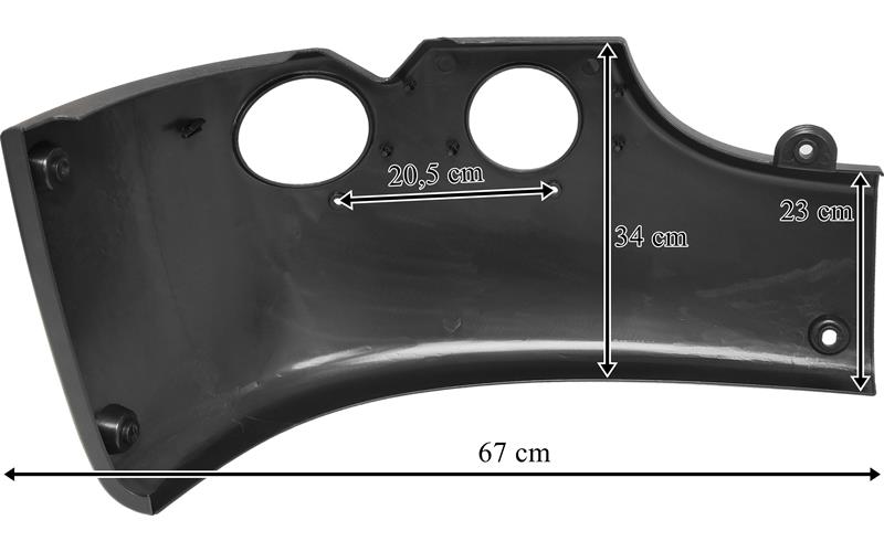 Scania Series R / G / P Pare-chocs Avant Gauche (Bas)