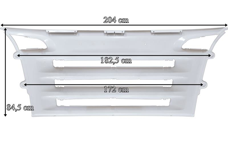 Scania R (2004-2010) Oberer Kühlergitter Kühlergrill