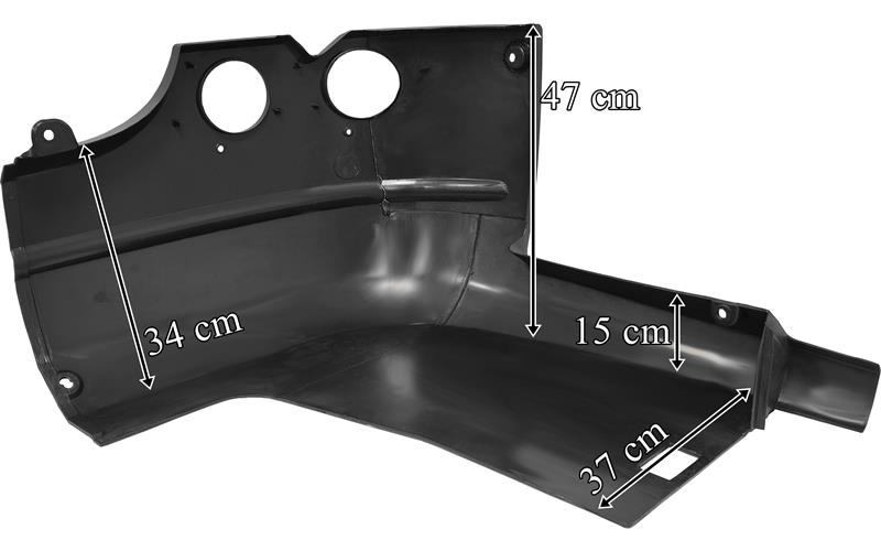 Scania Series 5 R RH Front Bumper Part