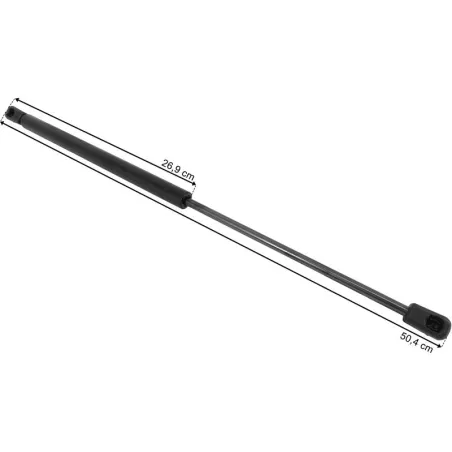 Scania 4 Amortiguador de Gas para Parrilla Superior 485mm 250n Carrera 200mm (2x Rótulas)