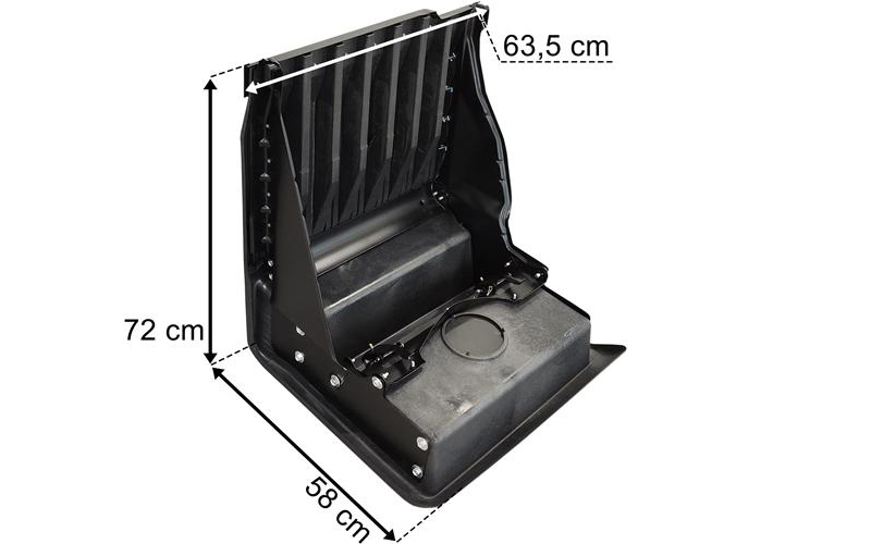 Scania 4 Series Battery Cover With Step