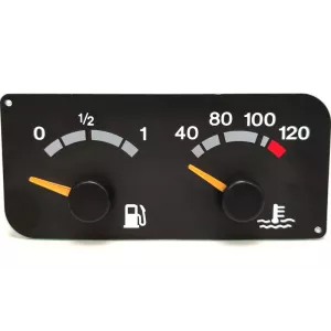 Scania CR 143 Wassertemperatur- Und Kraftstoffanzeige (Instrumententafel)