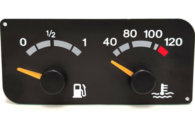 Scania CR 143 Wassertemperatur- Und Kraftstoffanzeige (Instrumententafel)