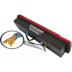 Scania R / Volvo FH FM 7-Segment Kombileuchte Links (Kabel Hinten)