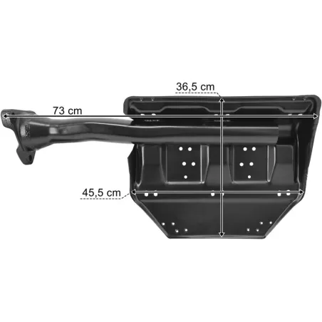 Scania Series 5 / 6 Soporte de Guardabarros Trasero Parte Delantera Dch