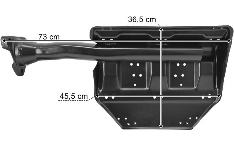 Scania Seria 5 / 6 Wspornik Błotnika Tylnego Część Przednia Prawy